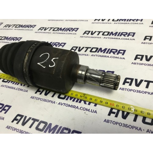 Полуось передняя левая 605mm (25/25) МКПП Opel Corsa D 1.7 CDTI 2006-2014 93189675
